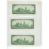 Image 2 : Lot of 3 Consecutive 1967 UNC Canada $1 Bills, Beattie/Rasminsky (#G/P 8935100 - 102)