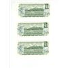 Image 2 : Lot of 3 Consecutive Canada $1 Bills, Crow/Bouey (# ECS 8100507 - 509)