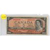 Image 1 : 1954 Canada $2 Bill, Beattie/Coyne (#H/B 9559390)