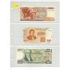 Image 1 : Lot of 3 Greece Drachma Bills:  100 (1978), 200 (1996) & 500 (1983)