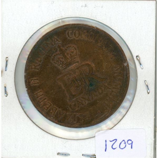 1953 Elizabeth II Regina Coronata (TUNRA)