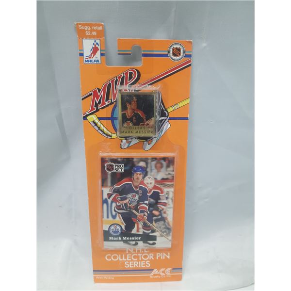 Mark Messier N.H.L. Collector Pin Series - M.V.P. (New in Package)