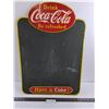 Image 1 : Vintage Coca-Cola Chalk Menu Board 18" x 26"