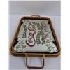 Image 2 : Vintage Mirror Glass Coca-Cola Serving Tray/Wall Art - 15.5" x 11"