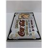 Image 2 : Vintage Mirror Glass Coca-Cola Wall Art 18" x 12"