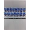 Image 1 : Set of 15 Plastic Tumbler 10th Anniversary 1986 Toronto Blue Jays - Each Displays Specific Team Memb