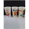 Image 5 : (34) Coca-Cola Labeled Plastic Drinking Cups (CFL Players, MLB Teams, McDonald's, Santa Claus)