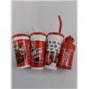Image 2 : (4) Coca-Cola Plastic Drink Containers