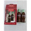 Image 2 : (2) Sets of Coca-Cola Salt & Pepper Shakers, Christmas Themed Serving Items