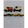 Image 3 : (4) Diecast Coca-Cola Labeled Replica Vehicles