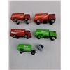 Image 2 : (5) Replica Coca-Cola Products Diecast Delivery Trucks