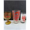 Image 2 : (6) Coca-Cola Themed Drinking Glasses