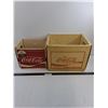 Image 1 : (2) Cardboard Coca-Cola Boxes - Largest 15" x 11" x 12"