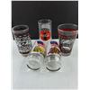 Image 2 : (5) Coca-Cola Drinking Glasses (USA, Jolly Roger)