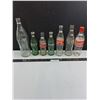 Image 1 : (7) International Empty Coca-Cola Bottles - Mostly Glass