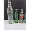 Image 2 : (7) International Empty Coca-Cola Bottles - Mostly Glass
