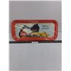 Image 1 : Coca-Cola "Drive refreshed" Metal Serving Tray 19" x 8.5"