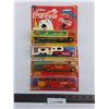Image 1 : (4) Coca-Cola Diecast Replica Vehicles (NIB)