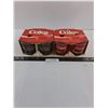 Image 1 : (2) Sets of 4 Libbey Coca-Cola Drinking Glasses - Unopened