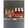 Image 1 : (2) 6-Packs of 237ml (8oz) Coca-Cola (6-Empty Glass Bottles & 6 Full Plastic Bottles)