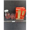Image 1 : Libbey Coca-Cola Glassware Set (Pitcher & 4 Glasses)