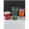 Image 2 : (6) Coca-Cola Memorabilia Drinking Glasses/Mugs