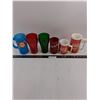 Image 1 : (6) Coca-Cola Plastic Drinking Glasses