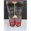 Image 2 : (2) Sets of 4 Coca-Cola Drinking Glasses- Appears Unused