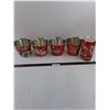 Image 1 : (4) Coca-Cola Ice Buckets & Santa Coin Bank