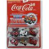 Image 2 : (2) Coca-Cola Diecast Toy Vehicle Packs - NIB (Plane, Tiny Tuffs)