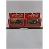 Image 1 : (2) Coca-Cola Diecast Replica Vehicles (Citroen & Cadillac)