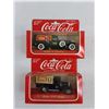 Image 2 : (2) Coca-Cola Diecast Replica Vehicles (Citroen & Cadillac)