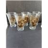 Image 2 : (11) Vintage Picture Coca-Cola Drinking Glasses