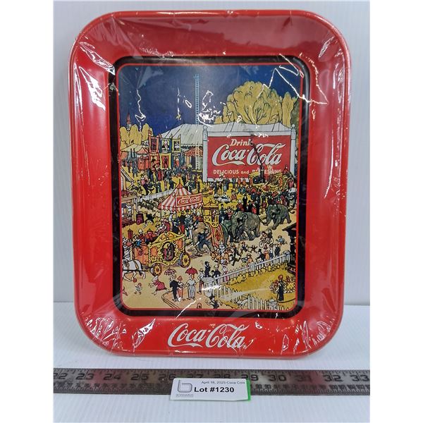 Coca-Cola Metal Serving Tray 13" x 11"