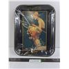 Image 1 : Coca-Cola Metal Serving Tray "Boy Fishing" 13" x 11"