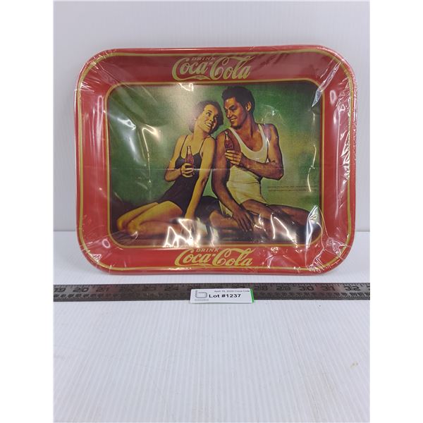 Coca-Cola Metal Serving Tray 13  x 11 