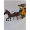 Image 3 : Metal Table Art Coca-Cola Cart & Horse Delivery Service 15" x 7" x 3.5"