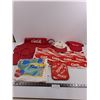 Image 1 : Coca-Cola Apparel Items (Ballcaps, Aprons, T-Shirt Approx Large)