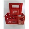 Image 2 : (3) Coca-Cola Plastic Crates - Largest  14.5" x 13" x 12"