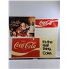 Image 1 : Coca-Cola Vintage Menu Board 23" x 14.5", Ad Board 27" x 12", Parcel Container 25" x 16"