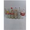 Image 2 : (6) Coca-Cola Empty Bottles - Mostly Glass - Some Vintage