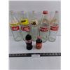 Image 1 : (7) Coca-Cola Mostly Empty Bottles - Cannot Ship!