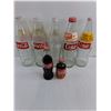 Image 2 : (7) Coca-Cola Mostly Empty Bottles - Cannot Ship!