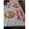 Image 1 : Coca-Cola Sponsored "1989 Jeux Canada Games" Banner 115" x 34"