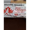 Image 2 : Coca-Cola Sponsored "1989 Jeux Canada Games" Banner 115" x 34"