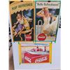 Image 1 : (3) Vintage Coca-Cola Posters - Largest 36" x 24"