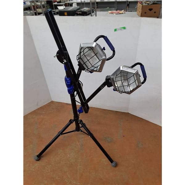 *Kobalt Adjustable Work Lights- Tested & Works- Will Not Ship