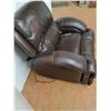 Image 3 : *Leather Electric Reclining Chair- 38" x 40" x 40"