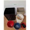 Image 1 : *Lot Various Sized Pails/ Bins, Misc- Largest Bin Is 24" Tall, Cannot ship