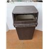 Image 1 : *(2) Solid Plastic Commercial Garbage Bins-  Lid- 31" Tall- Will Not Ship